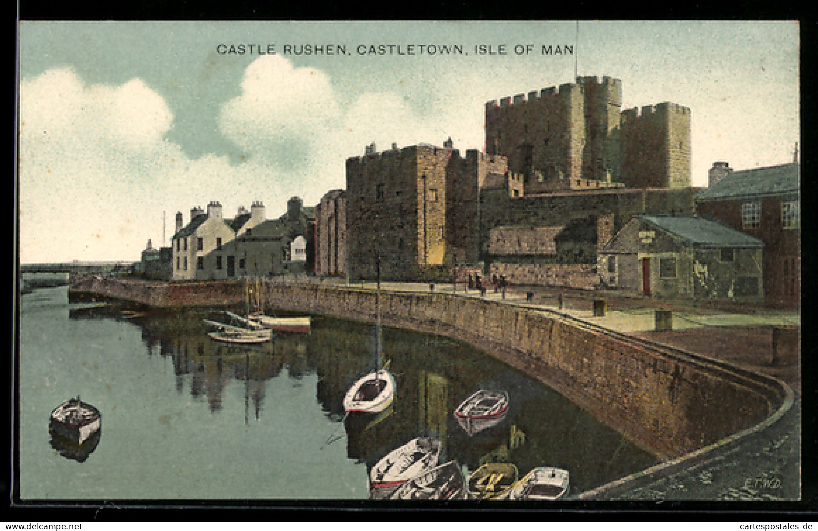 Pc Isle of Man, Castletown, Castle Rushen, British Empire Exhibition