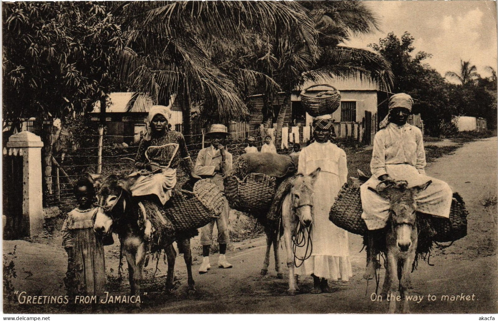 PC JAMAICA GREETINGS FROM JAMAICA (a79469)