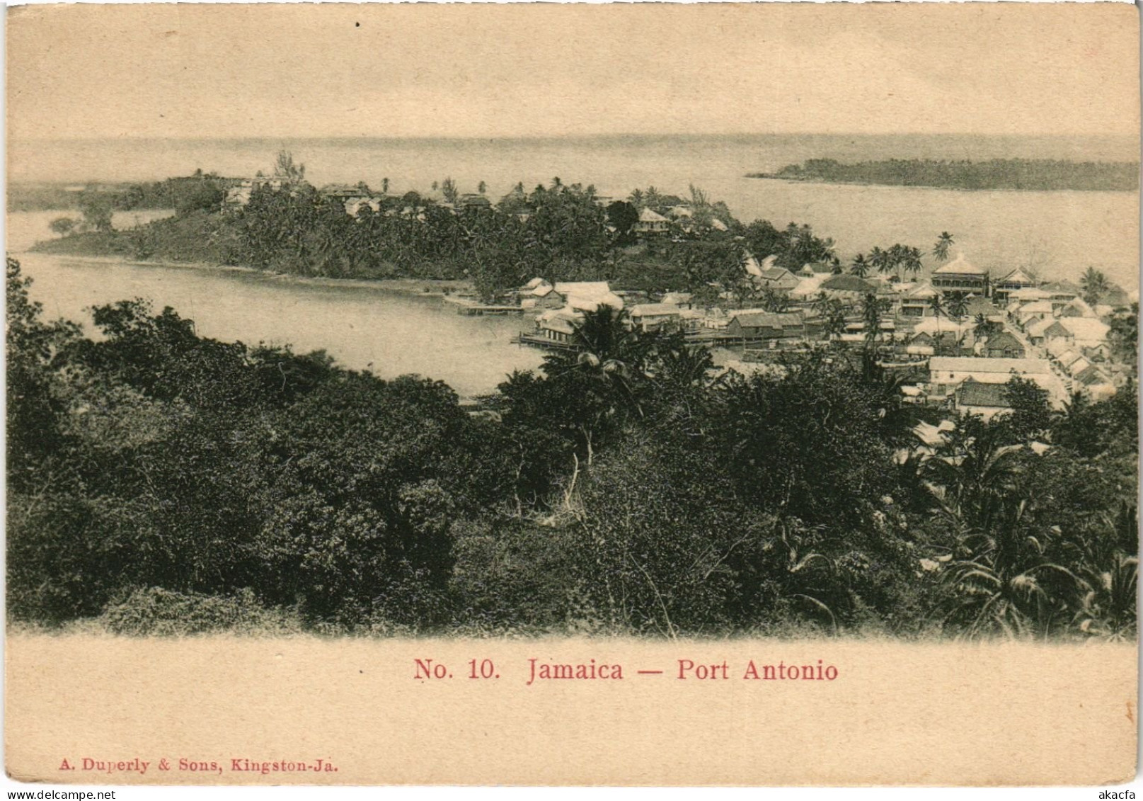 PC JAMAICA NO. 10. JAMAICA — PORT ANTONIO (a79428)