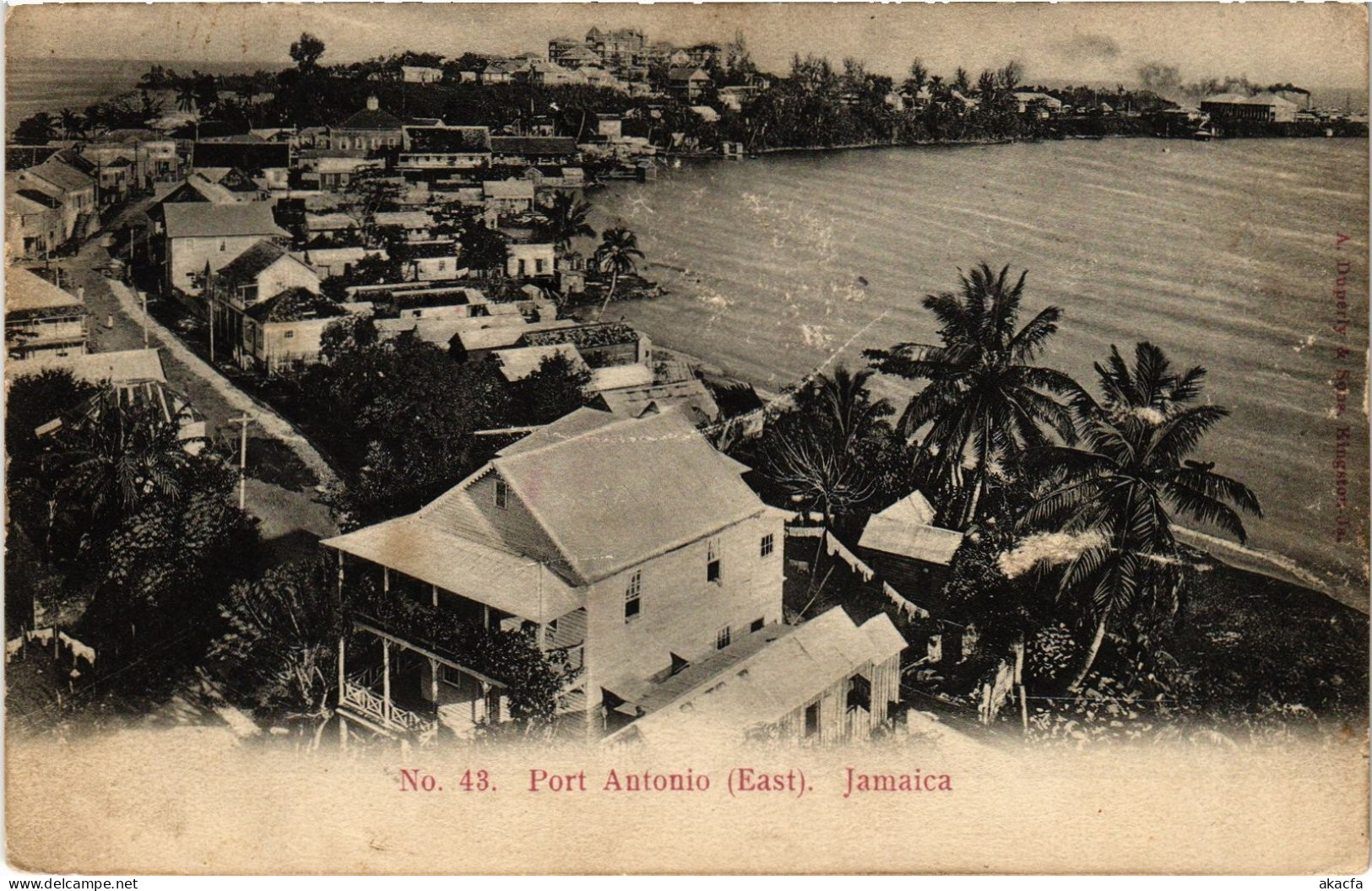 PC JAMAICA PORT ANTONIO (EAST). JAMAICA (a79429)