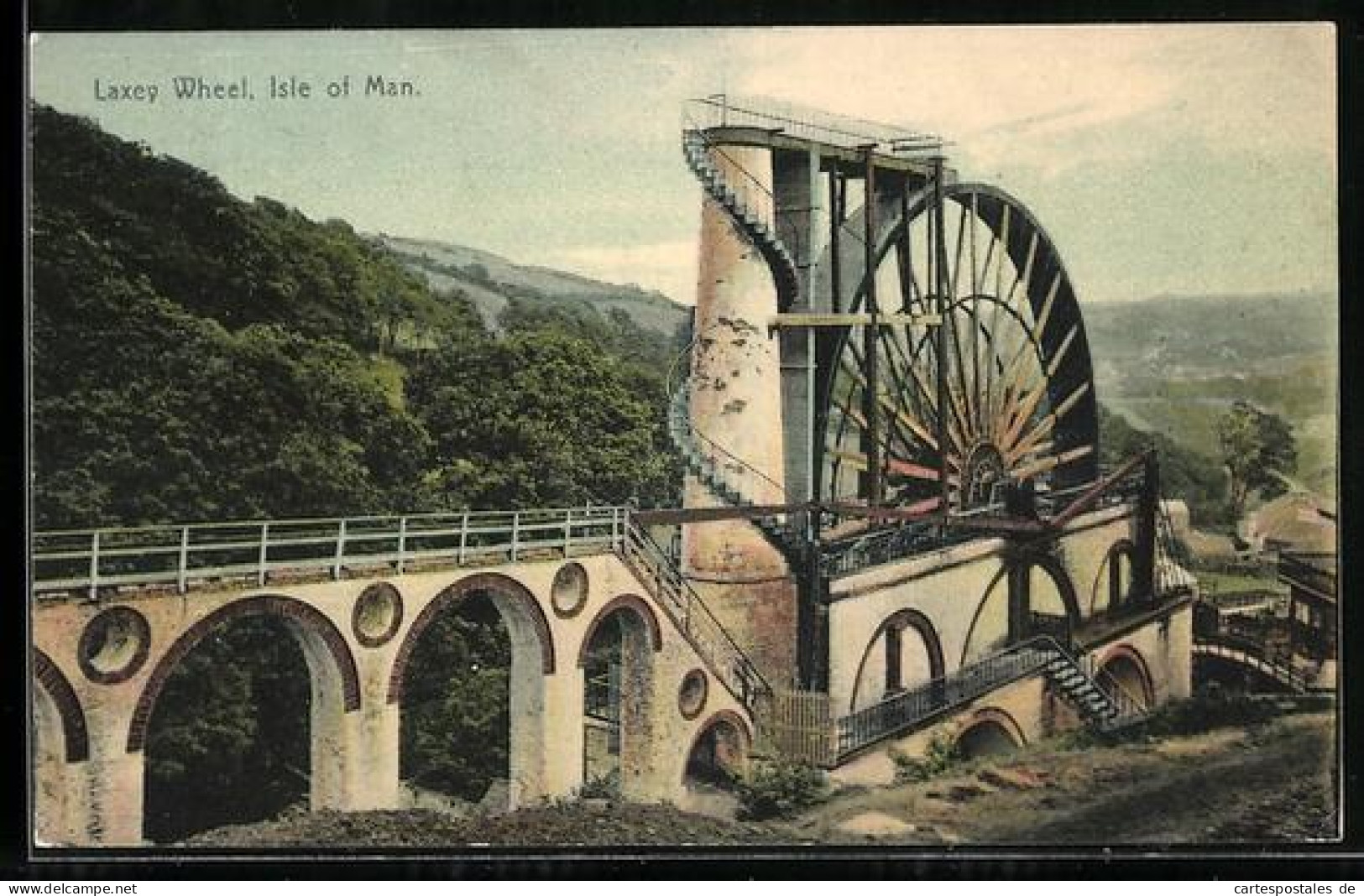 Pc Laxey /Isle of Man, Laxey Wheel