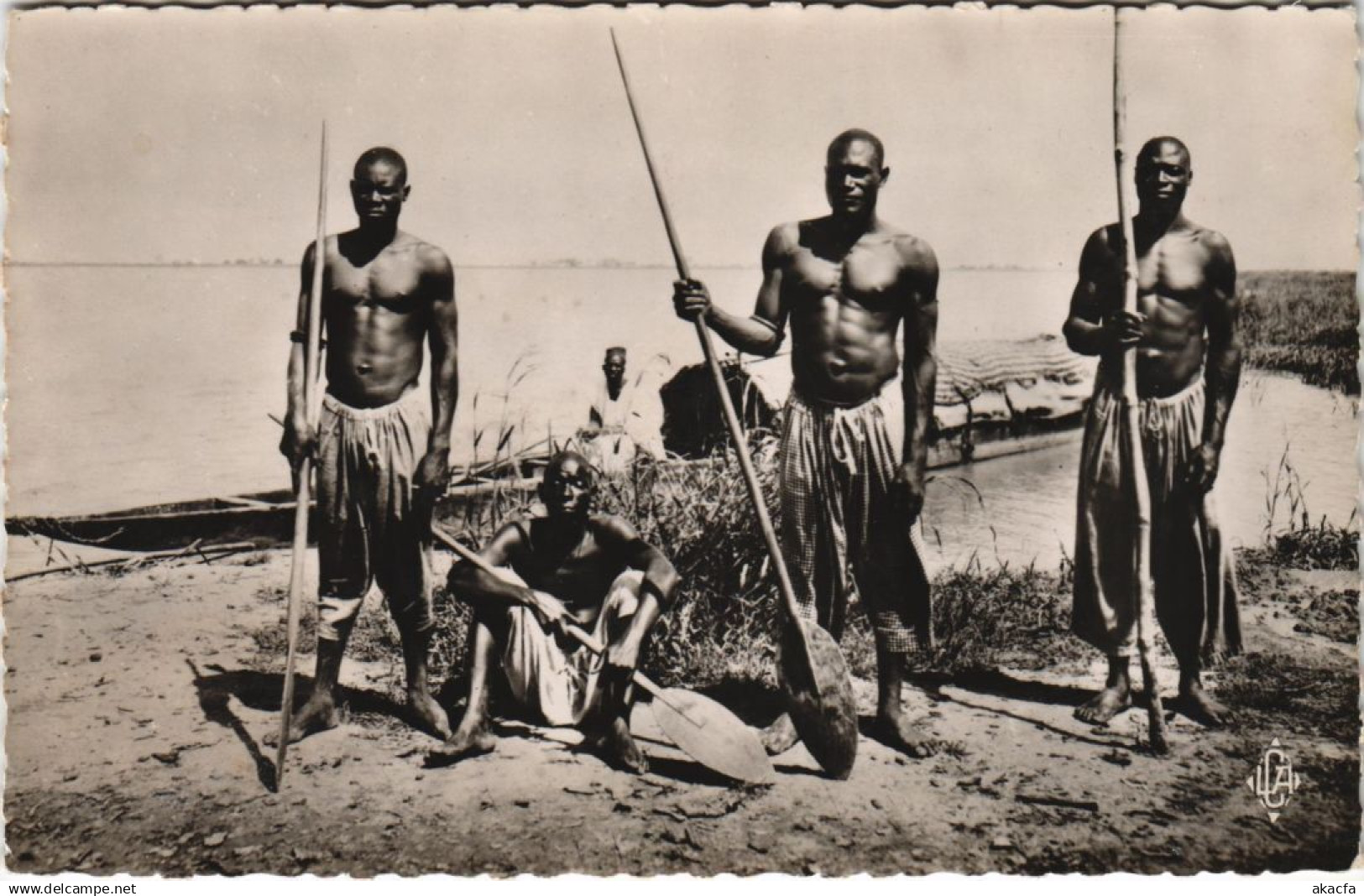 PC LOGONE PECHEURS CHAD, TCHAD ETHNIC TYPES (a27629)