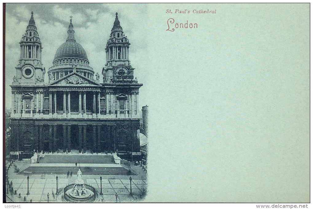 PC - London Londen - St Paul's Cathedral