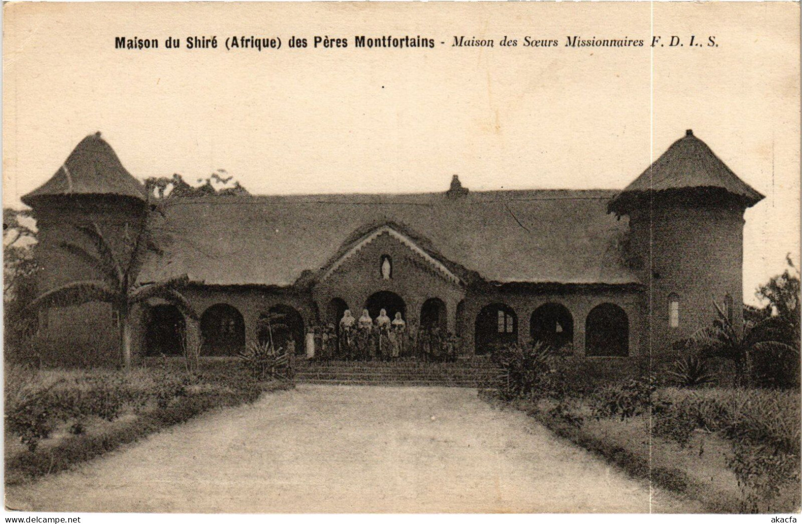 PC MALAWI MAISON DU SHIRÉ DES PERES MONTFORTAINS MISSIONARIES (a53636)