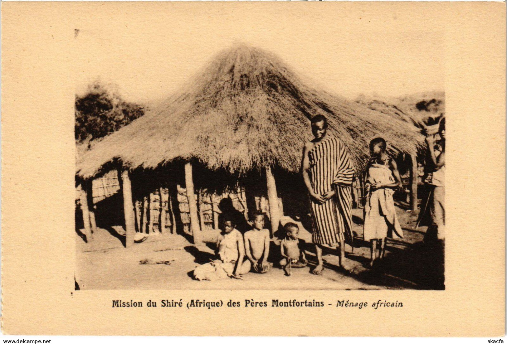 PC MALAWI MISSION DU SHIRÉ MÉNAGE AFRICAIN MISSIONARIES (a53647)