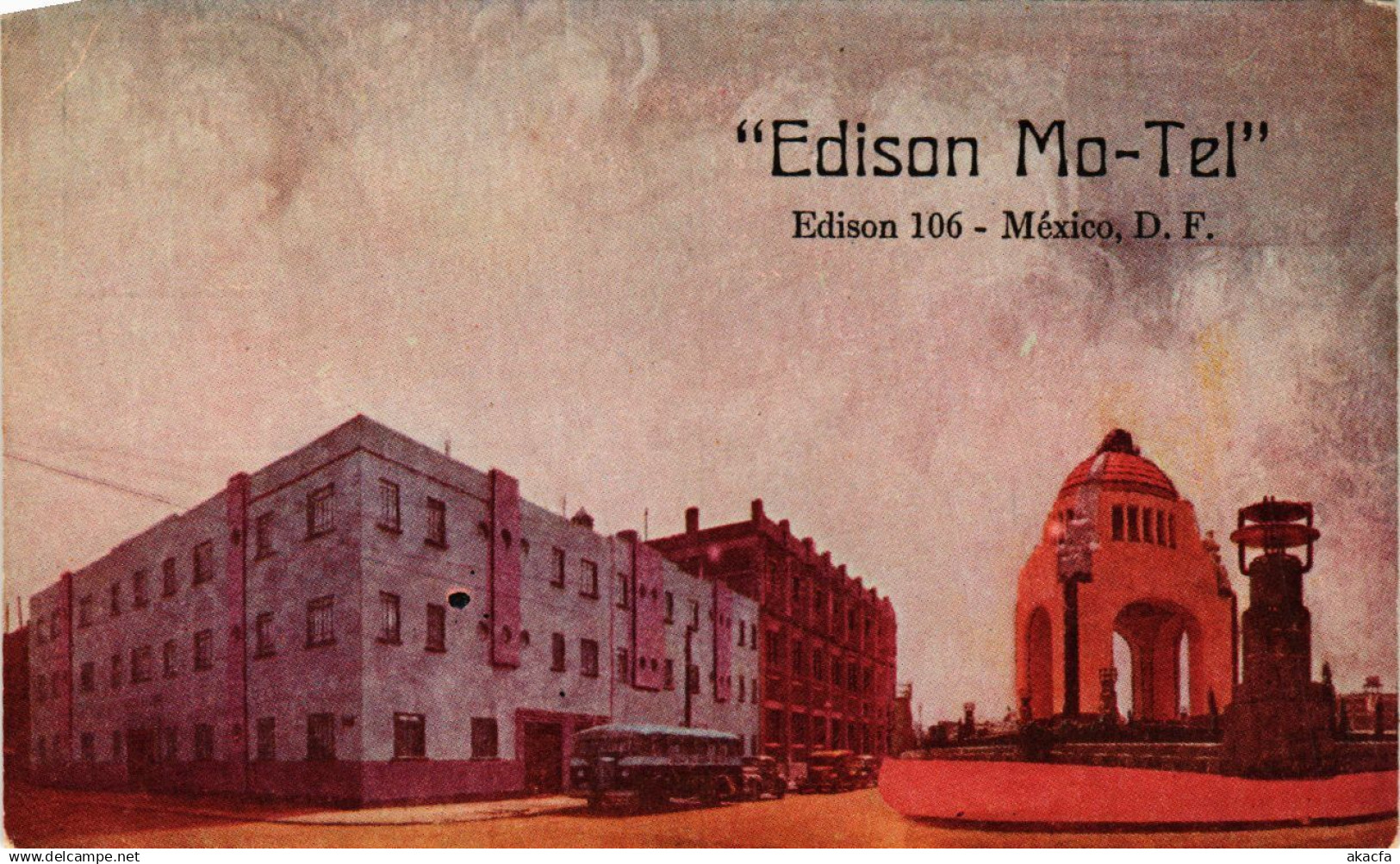 PC MEXICO, D.F. EDISON MOTEL, (b21916)