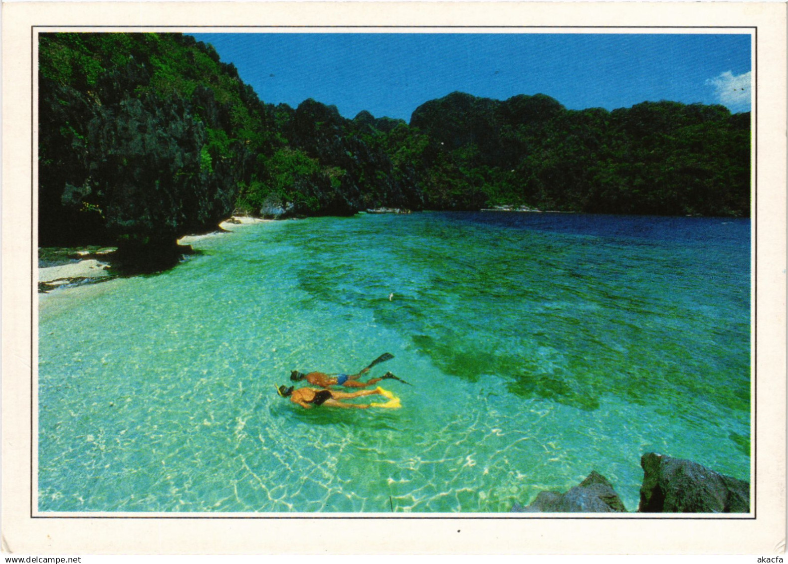 PC PHILIPPINES, LES PHILIPPINES, PALAWAN, Modern Postcard (b60235)