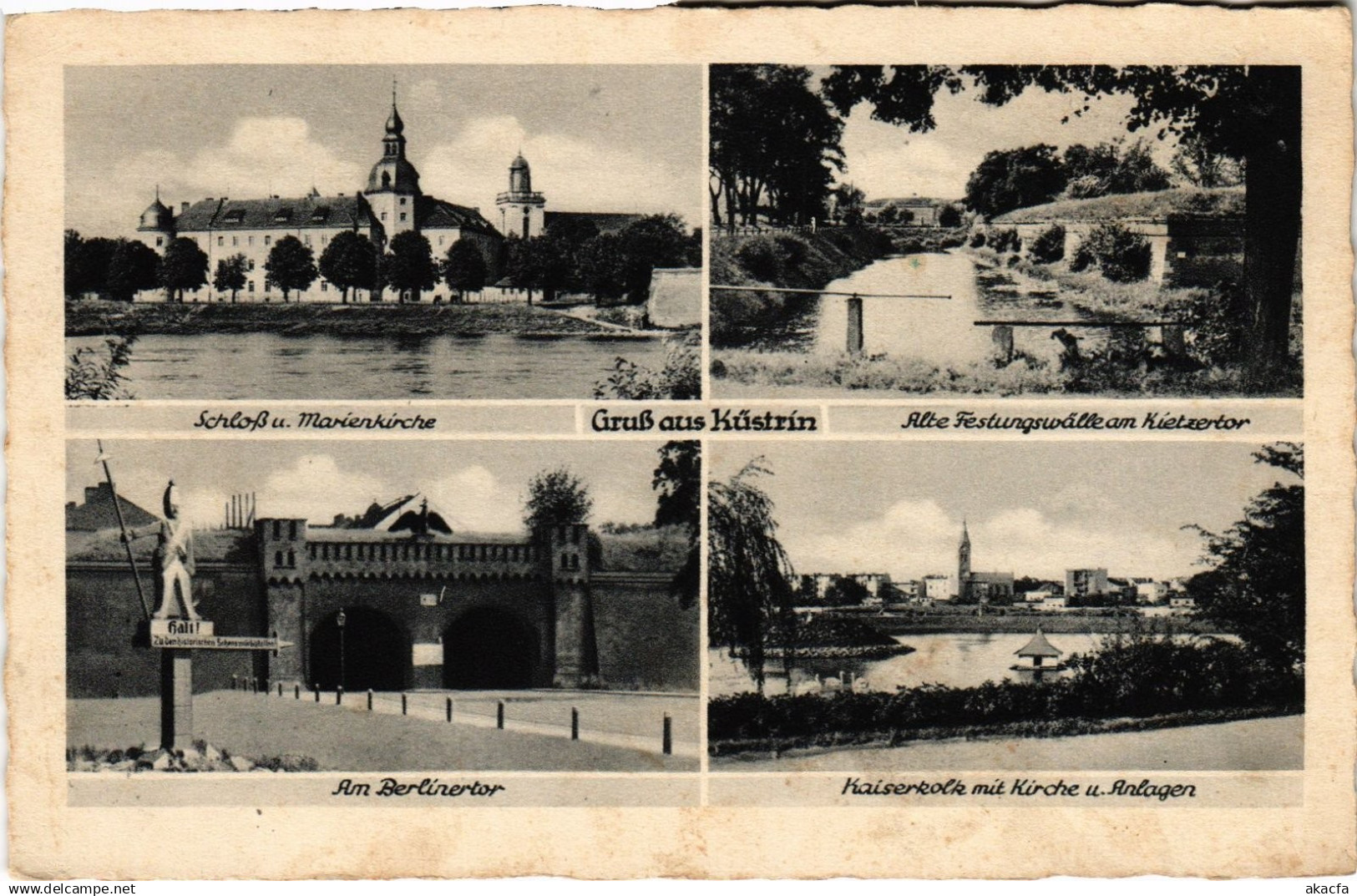 PC POLAND KÜSTRIN KOSTRZYN NAD ODRA (a70418)