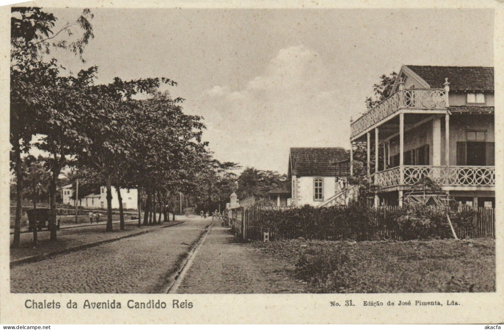 PC SAO TOME AND PRINCIPE AFRICA CHALETS DA AVENIDA CANDIDO REIS (b54372)