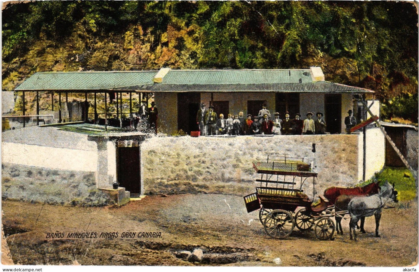 PC SPAIN GRAN CANARIA BAÑOS MINÉRALES, ARGÁS GRAN CANARIA (a80411)