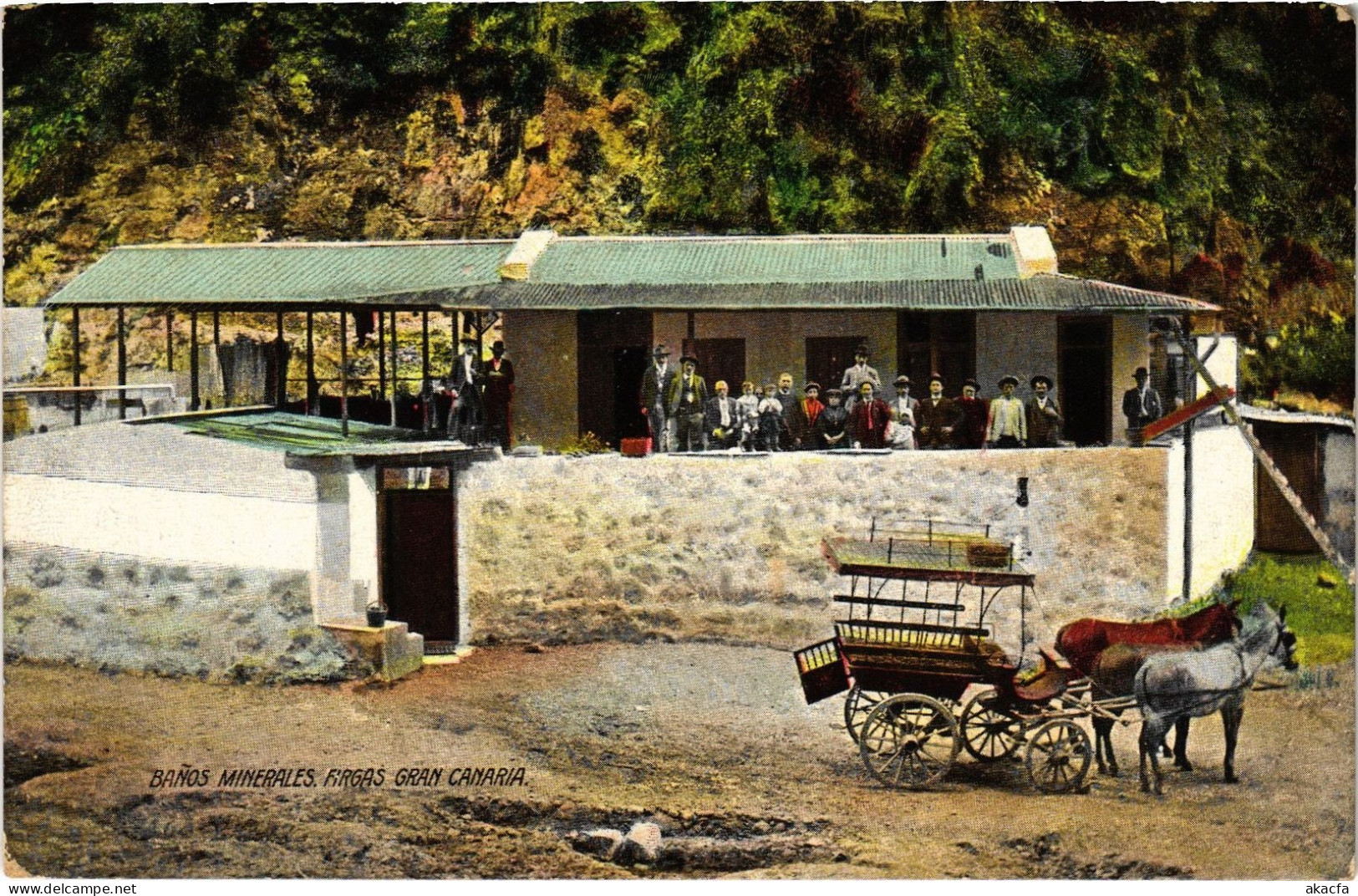 PC SPAIN GRAN CANARIA BAÑOS MINERALES FUENTES GRAN CANARIA (a80433)