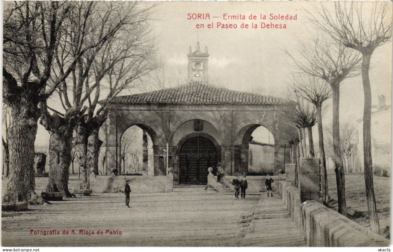 PC SPAIN SORIA - ERMITA DE LA SOLEDAD EN EL PASEO DE LA DEHESA (a79977)