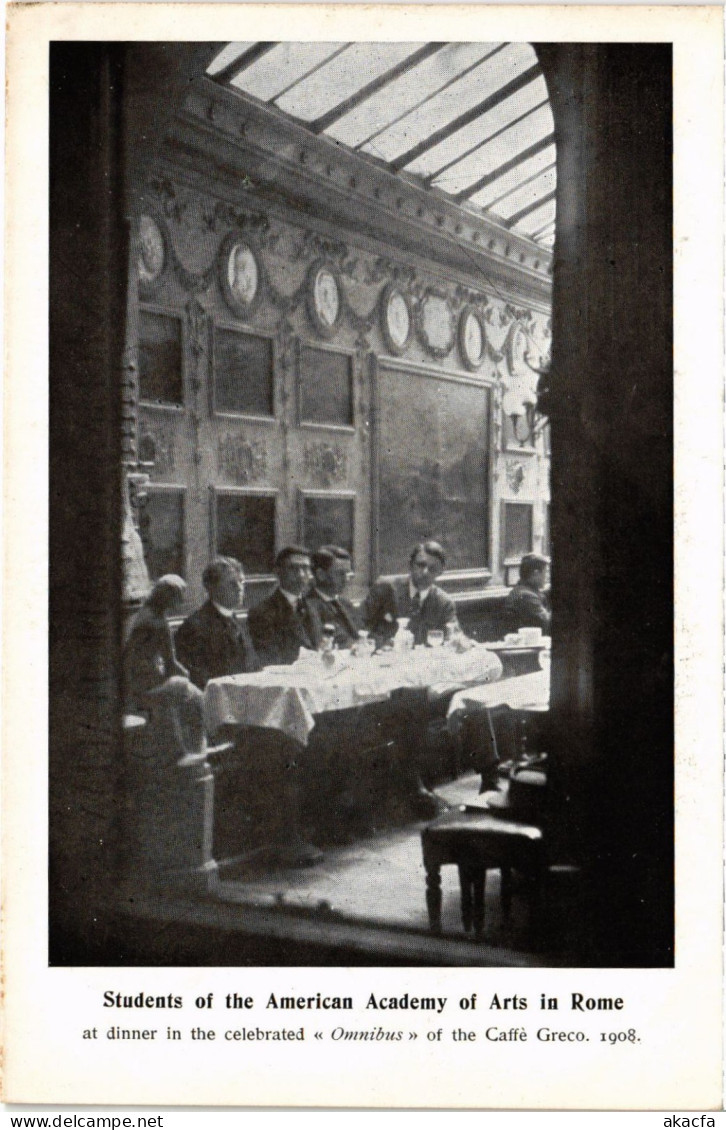 PC US, STUDENTS OF THE AMERICAN ACADEMY, Vintage Postcard (b62003)