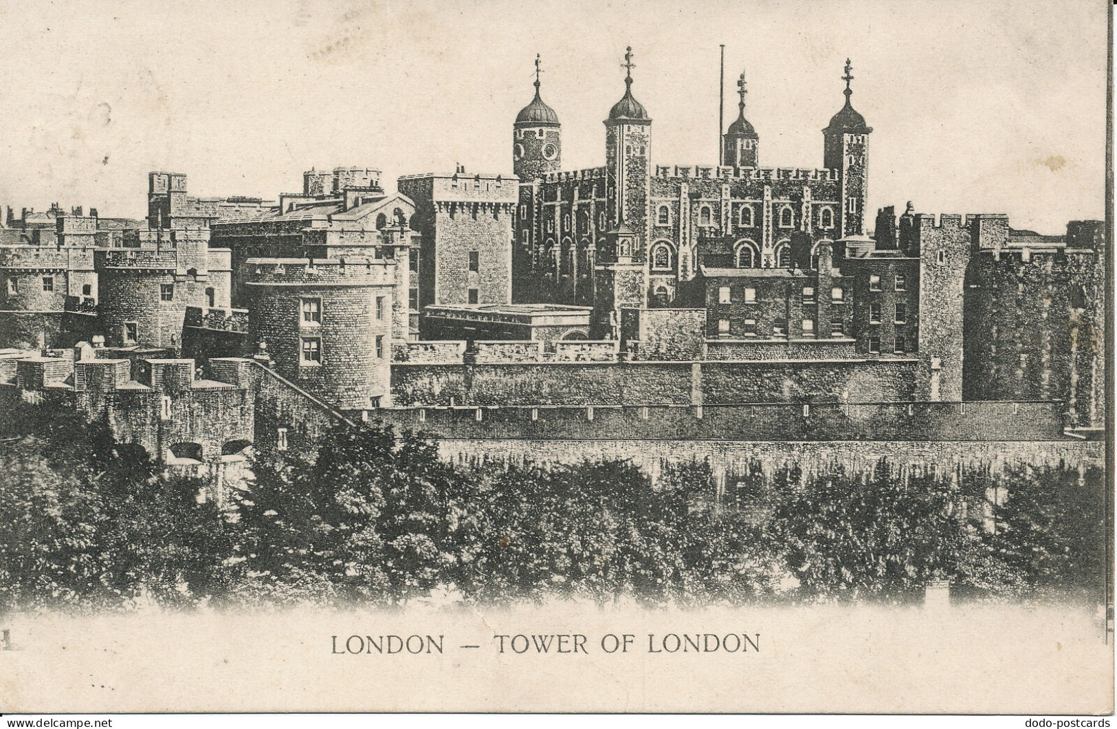 PC02054 London. Tower of London. 1904