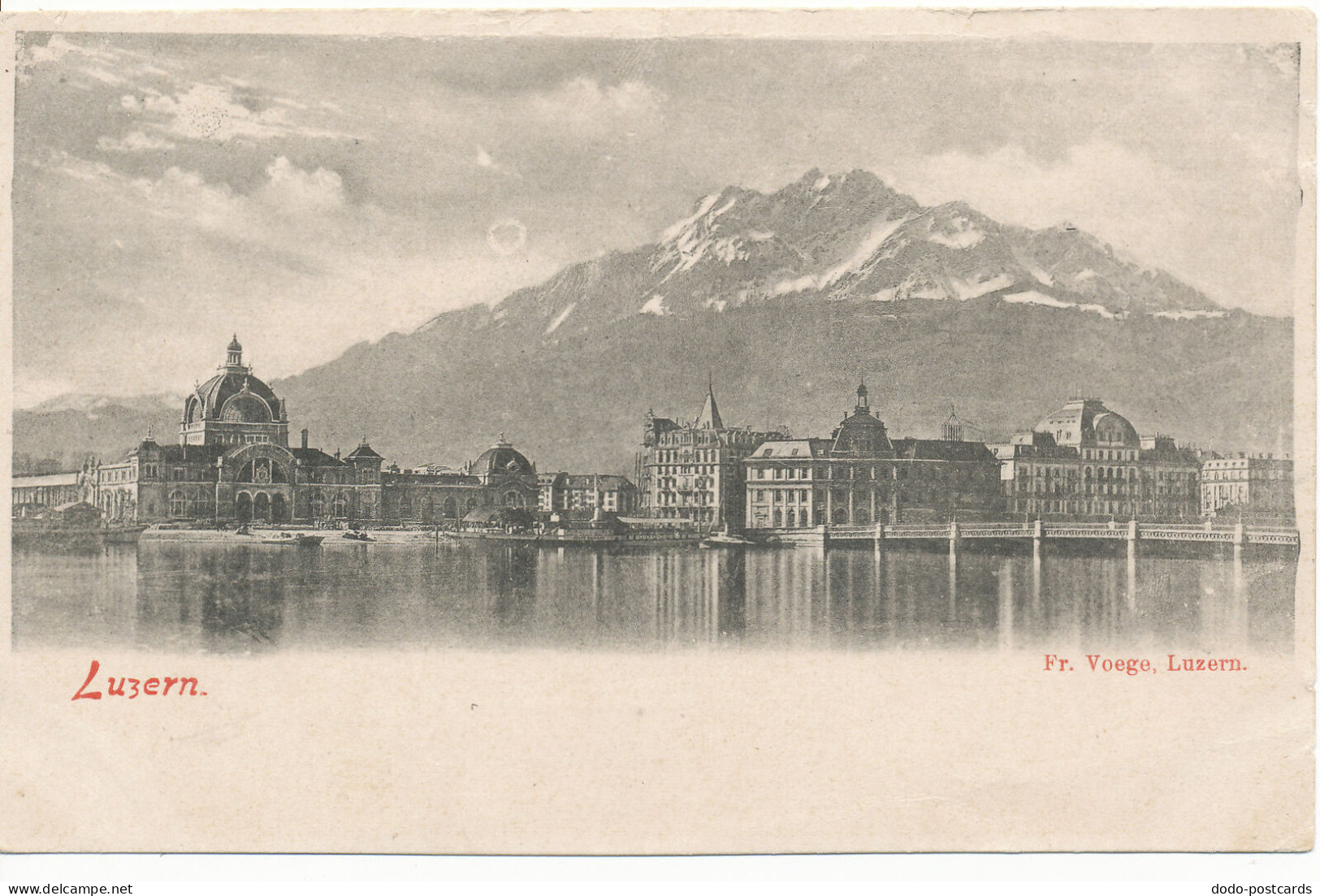 PC09851 Luzern. Fr. Voege. Luzern