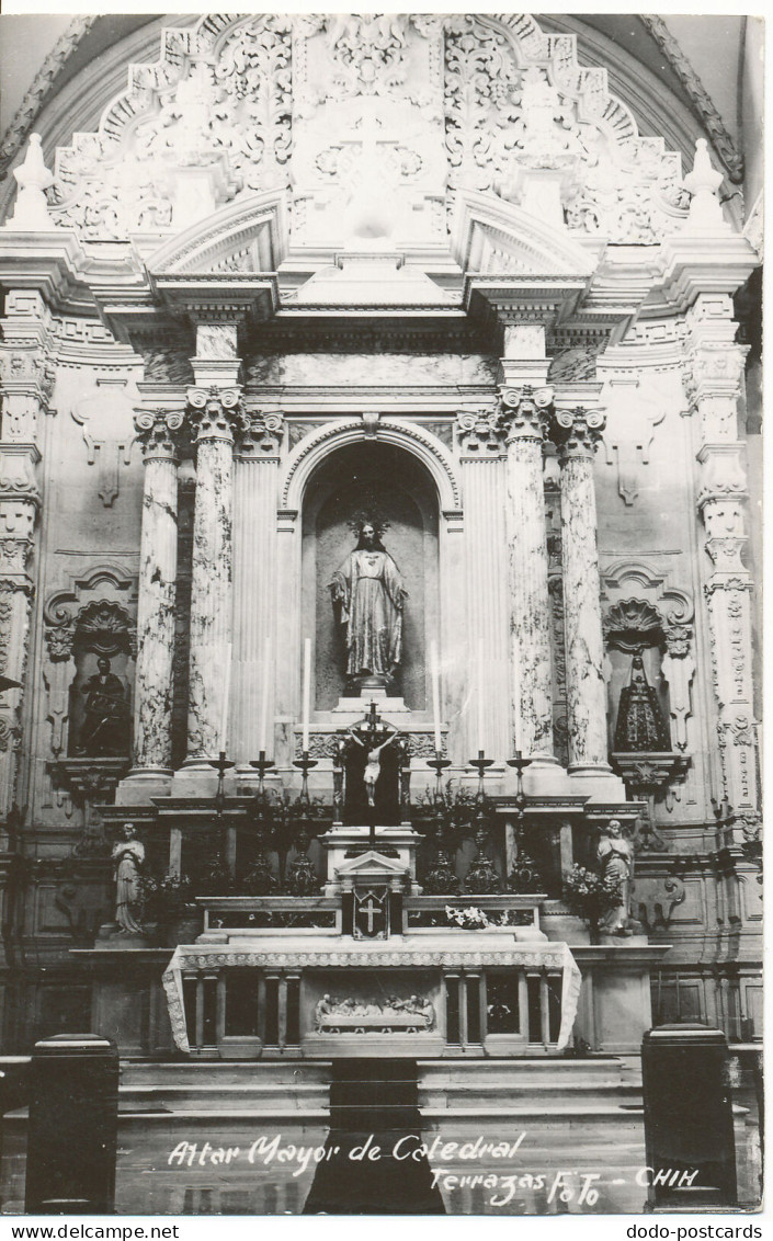 PC11927 Altar Mayor de Catedral. Terrazas Foto. RP