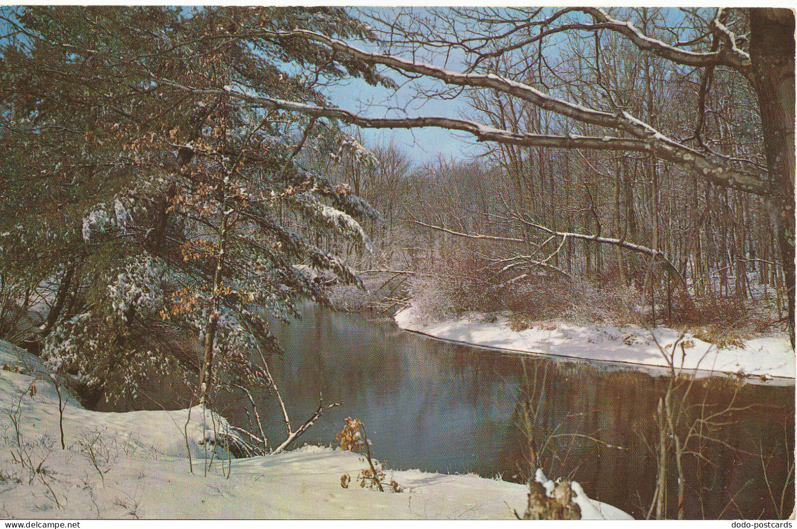 PC12832 Winter Wilderness. Vacationland Scene. Kodachrome. No 46286