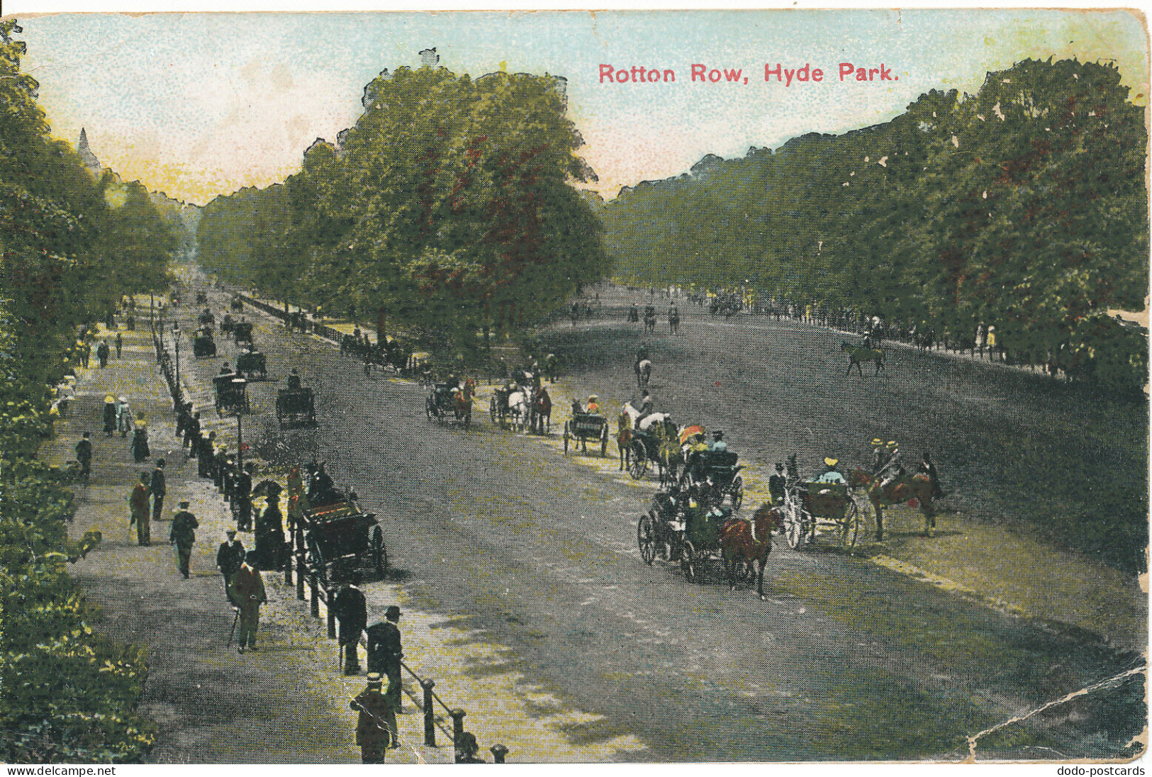 PC16895 Rotton Row. Hyde Park