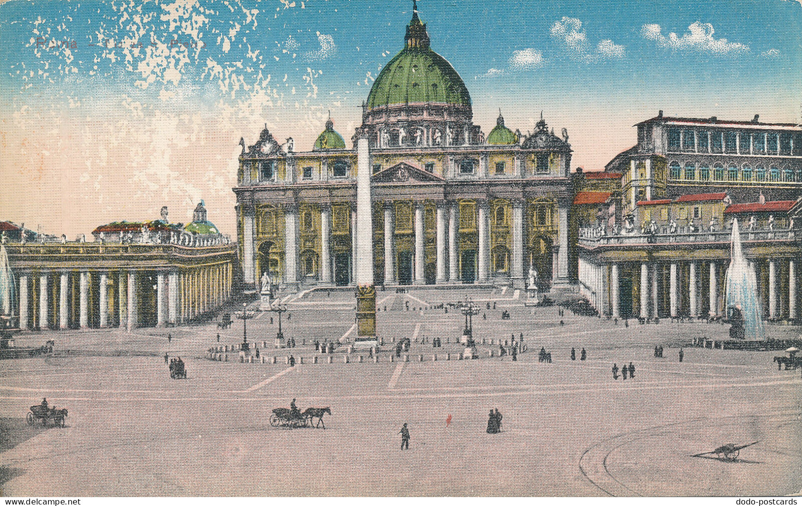 PC19016 Rome. Basilica of St. Peter