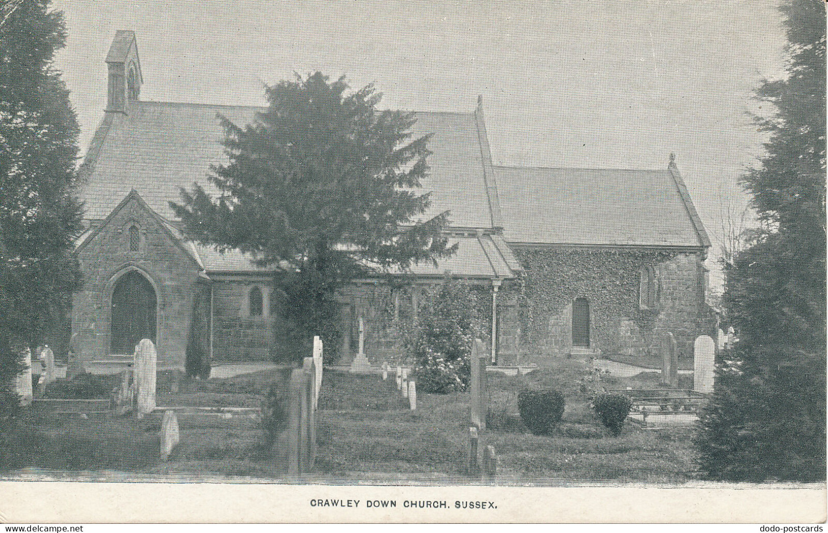 PC19829 Crawley Down Church. Sussex. Homewood