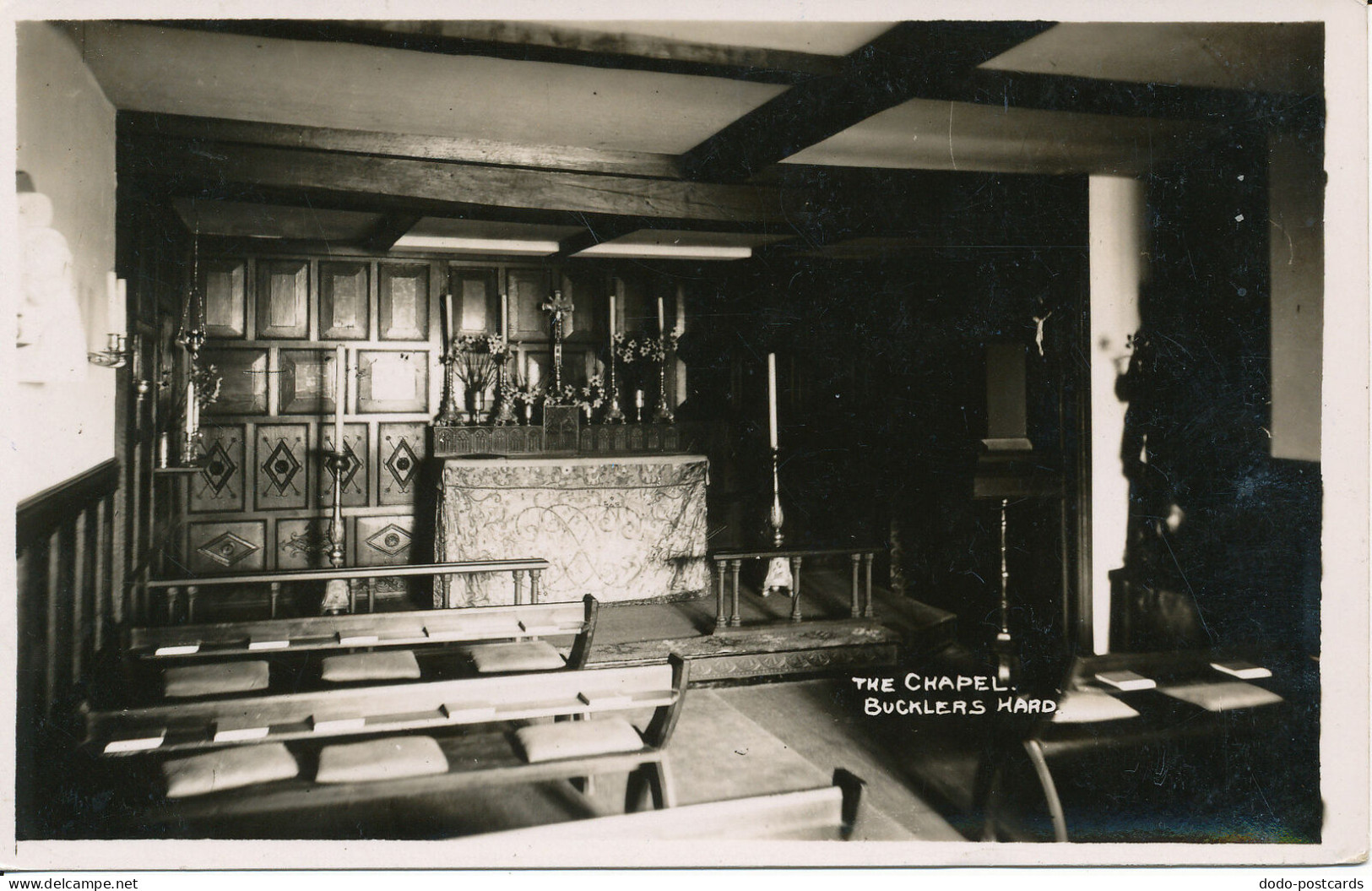 PC22568 The Chapel. Bucklers Hard. RP
