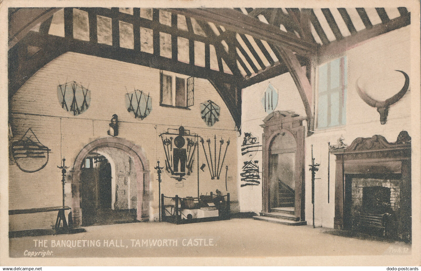 PC24232 The Banqueting Hall. Tamworth Castle. 1932