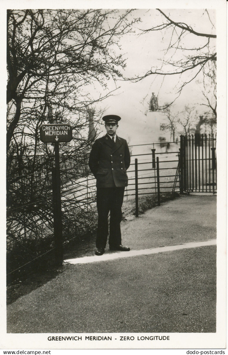 PC26043 Greenwich Meridian. Zero Longitude. RP