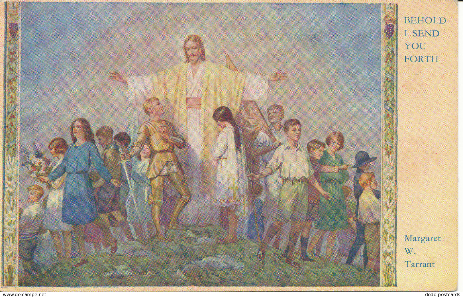 PC27465 Behold I Send You Forth. Margaret W. Tarrant. Medici