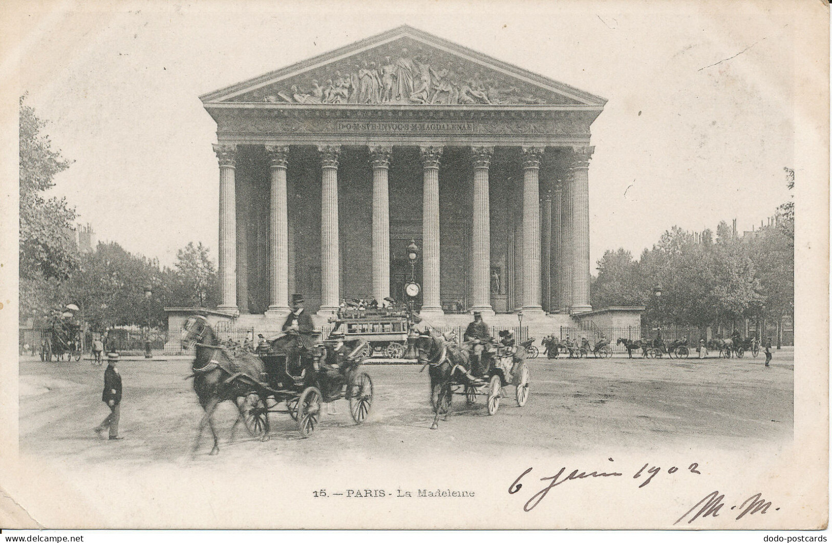 PC28272 Paris. La Madeleine