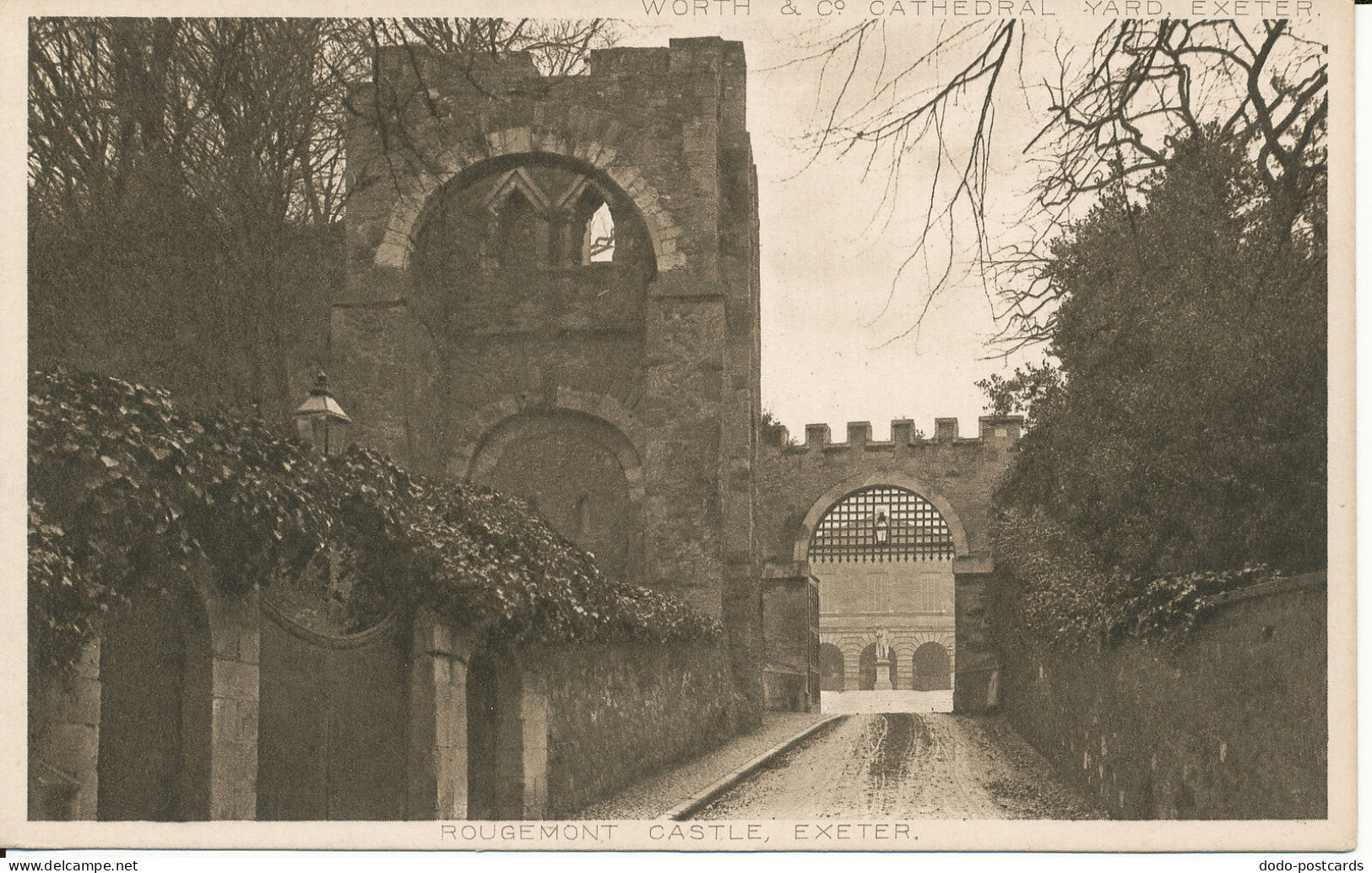 PC30608 Rougemont Castle. Exeter. Worth