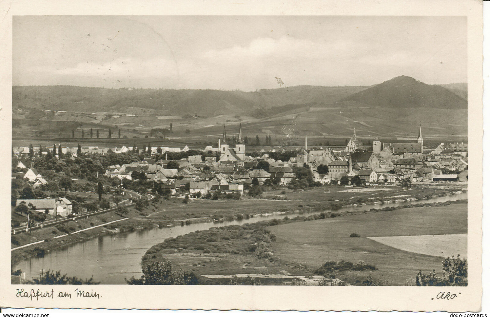 PC32176 Hassfurt am Main. Anton Koch. Agfa. RP