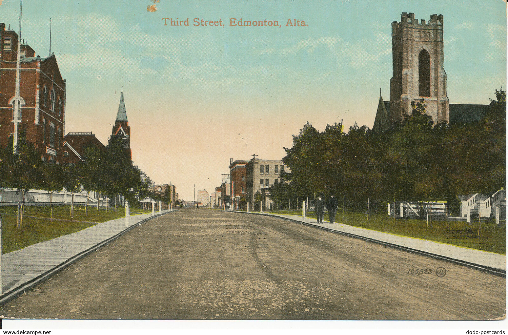 PC38452 Third Street. Edmonton. Alta. Valentine. B. Hopkins