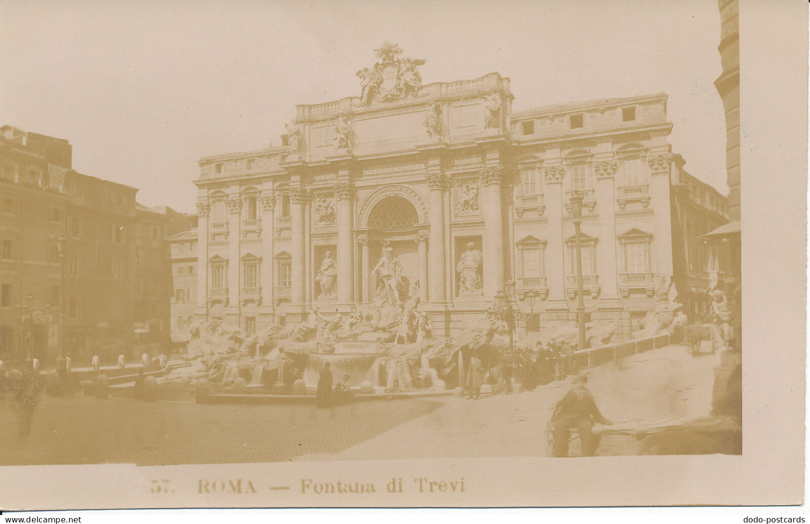 PC38981 Roma. Fontana di Trevi. No 57