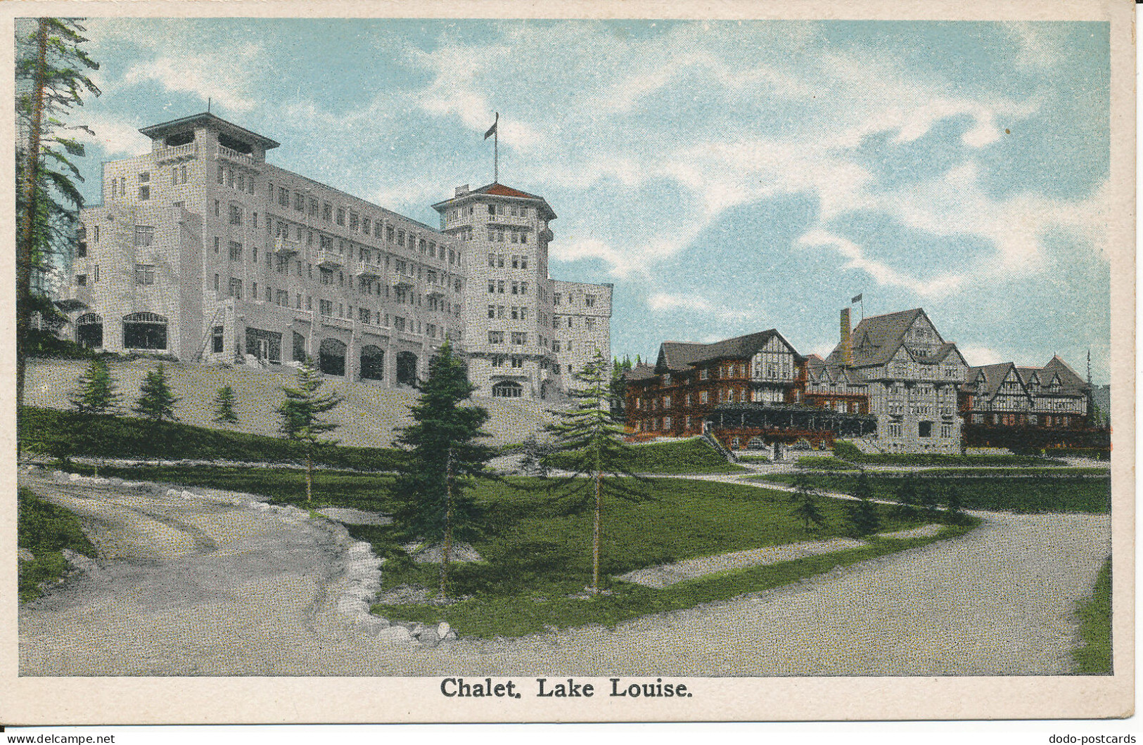 PC39398 Chalet. Lake Louise. Octochrome. No 42550