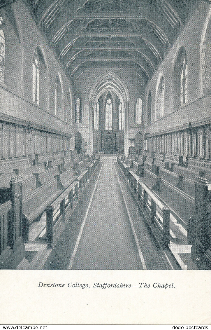 PC47798 Denstone College. Staffordshire. The Chapel