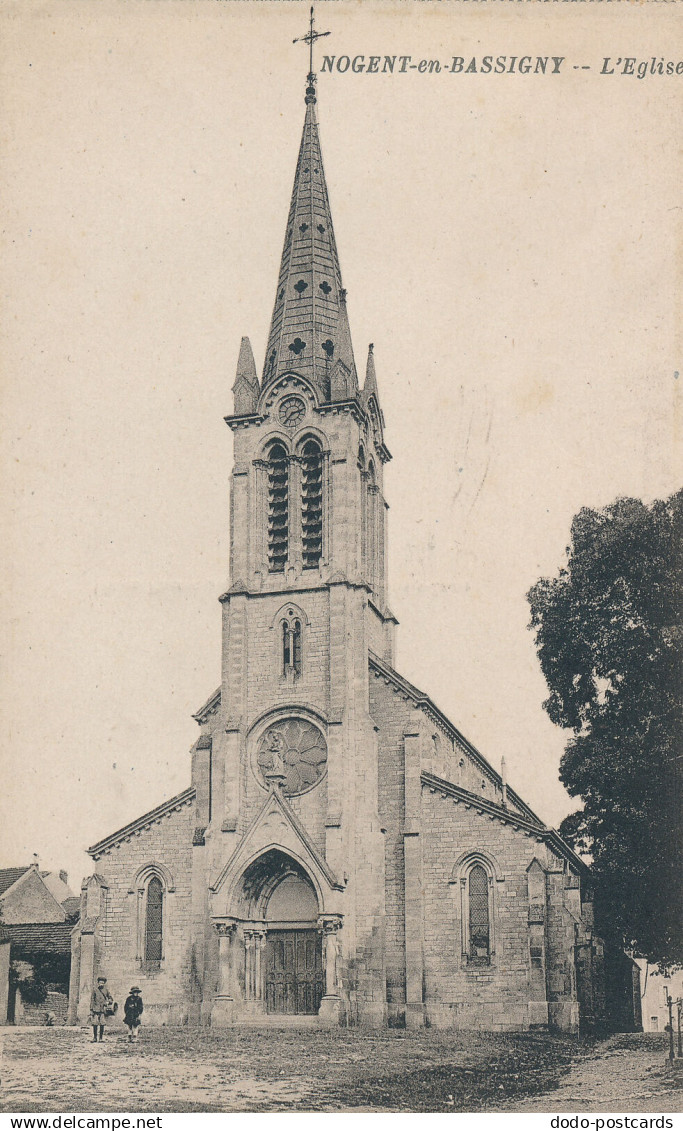 PC53740 Nogent en Bassigny. L Eglise. Phototypie