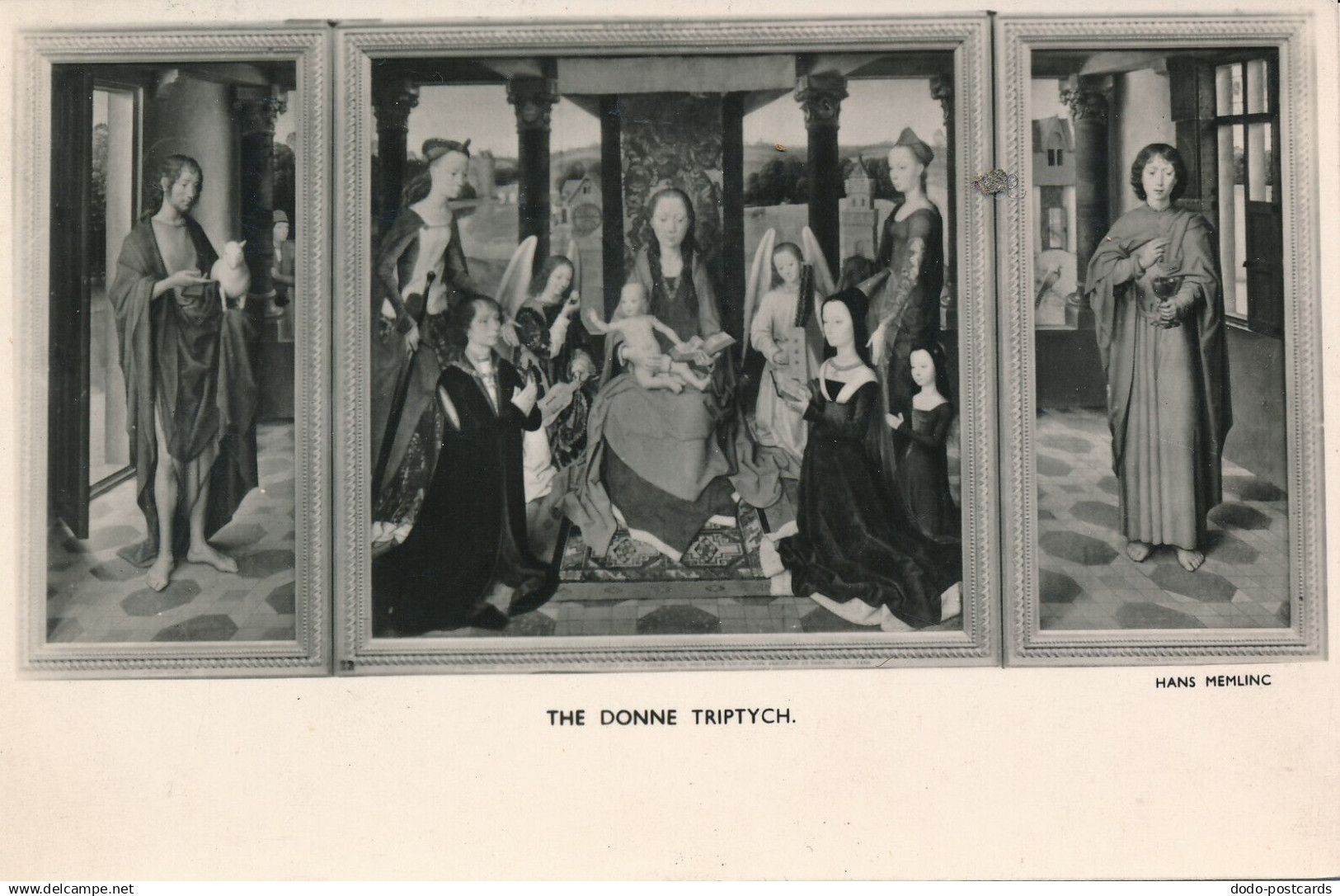 PC54931 The Donne Triptych. Hans Memlinc. Photochrom