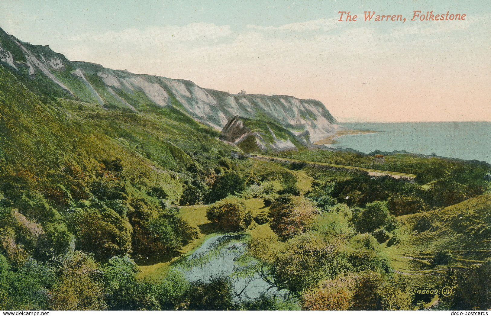 PC60931 The Warren. Folkestone. Valentine