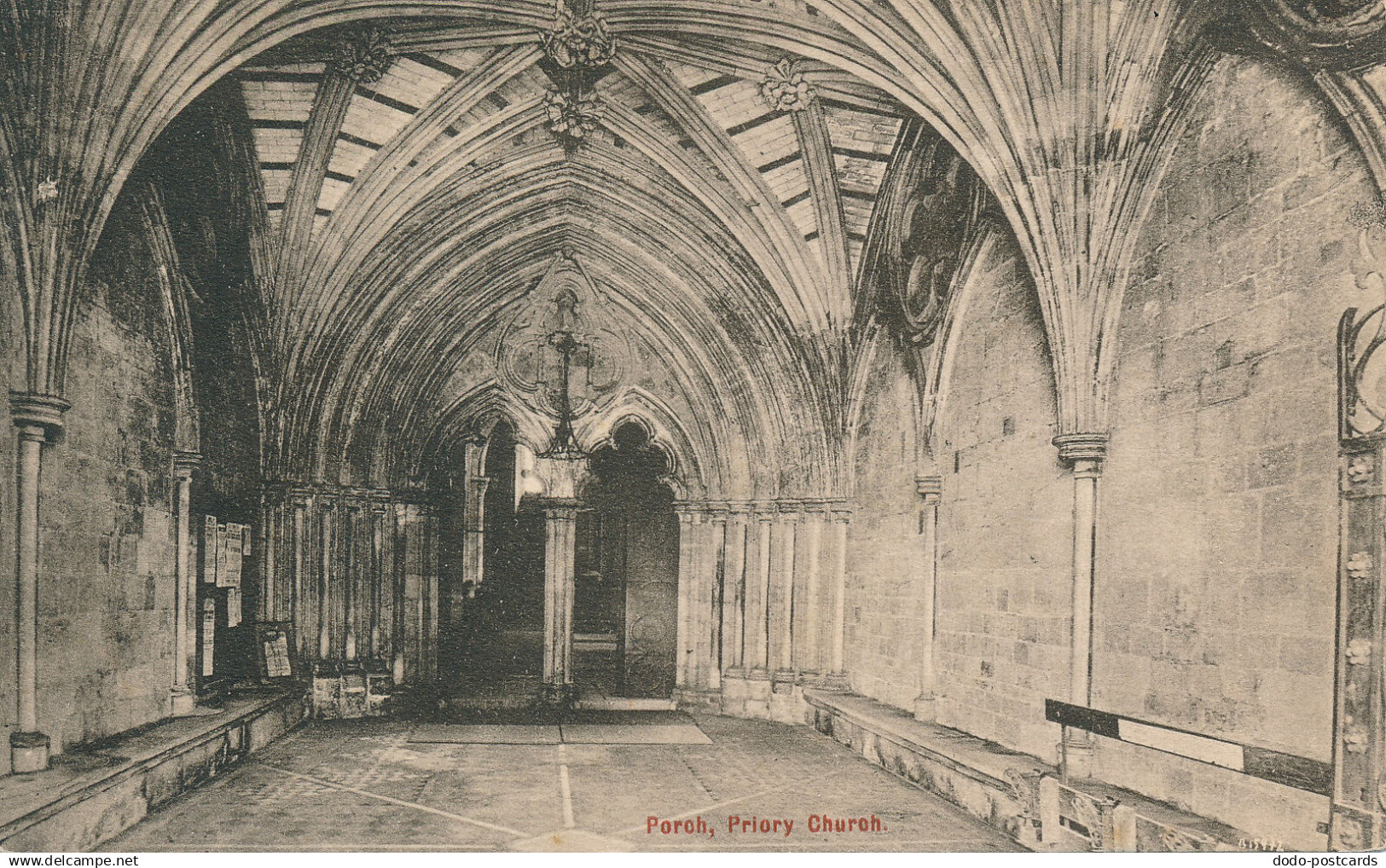 PC61696 Porch. Priory Church. Warren
