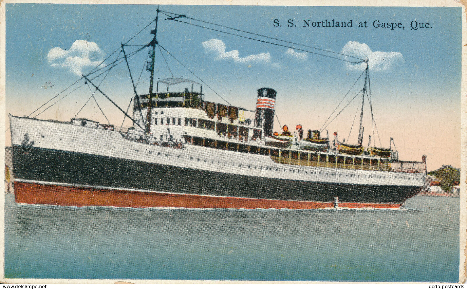 PC63293 S. S. Northland at Gaspe. Que. 1941