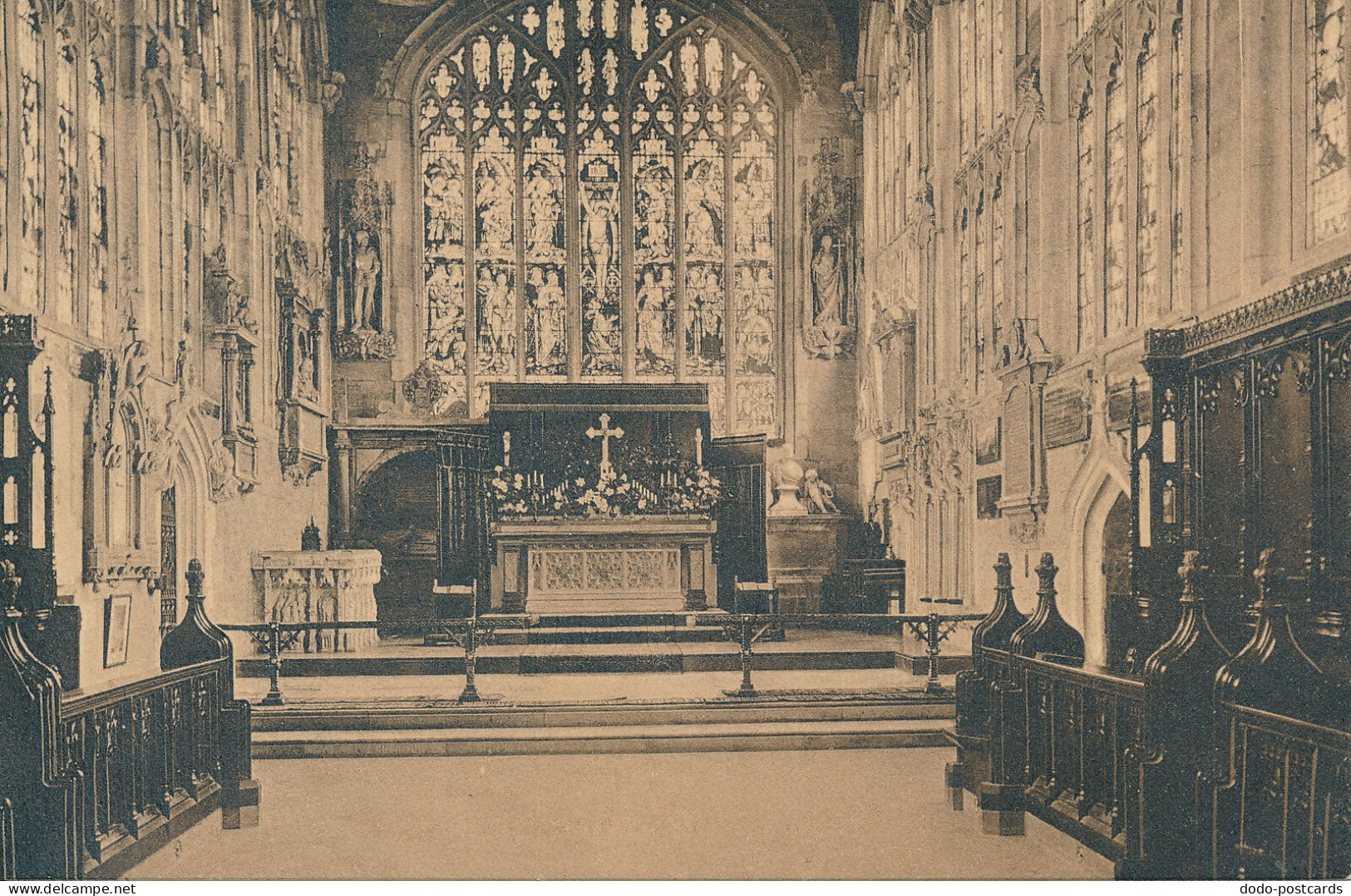 PC65437 Chancel. Holy Trinity Church. Stratford on Avon. E. Anthony Tyler