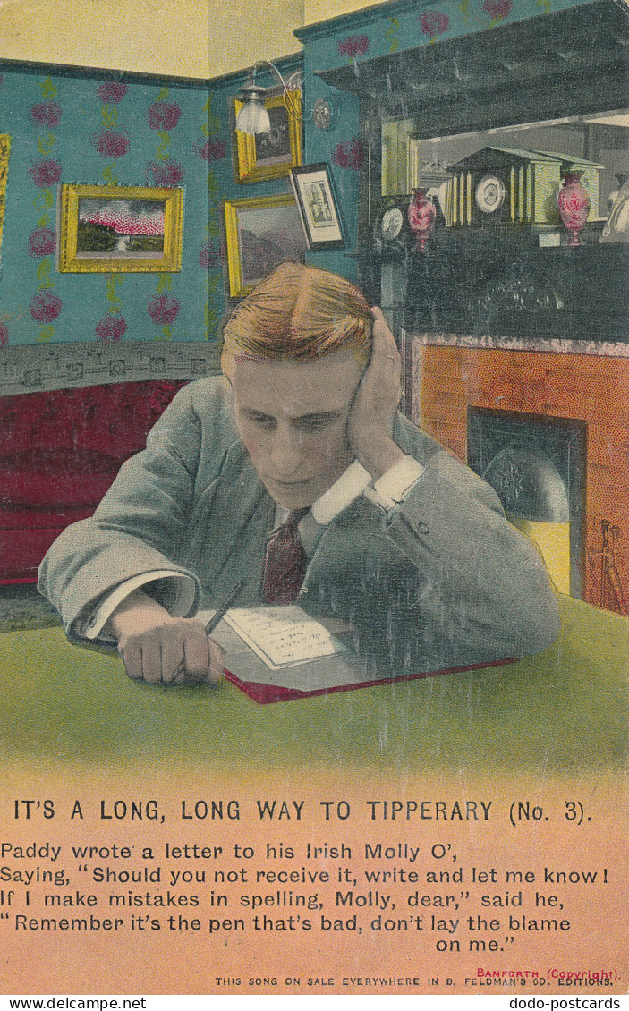 PC70761 It is a Long Long Way to Tipperary. Bamforth