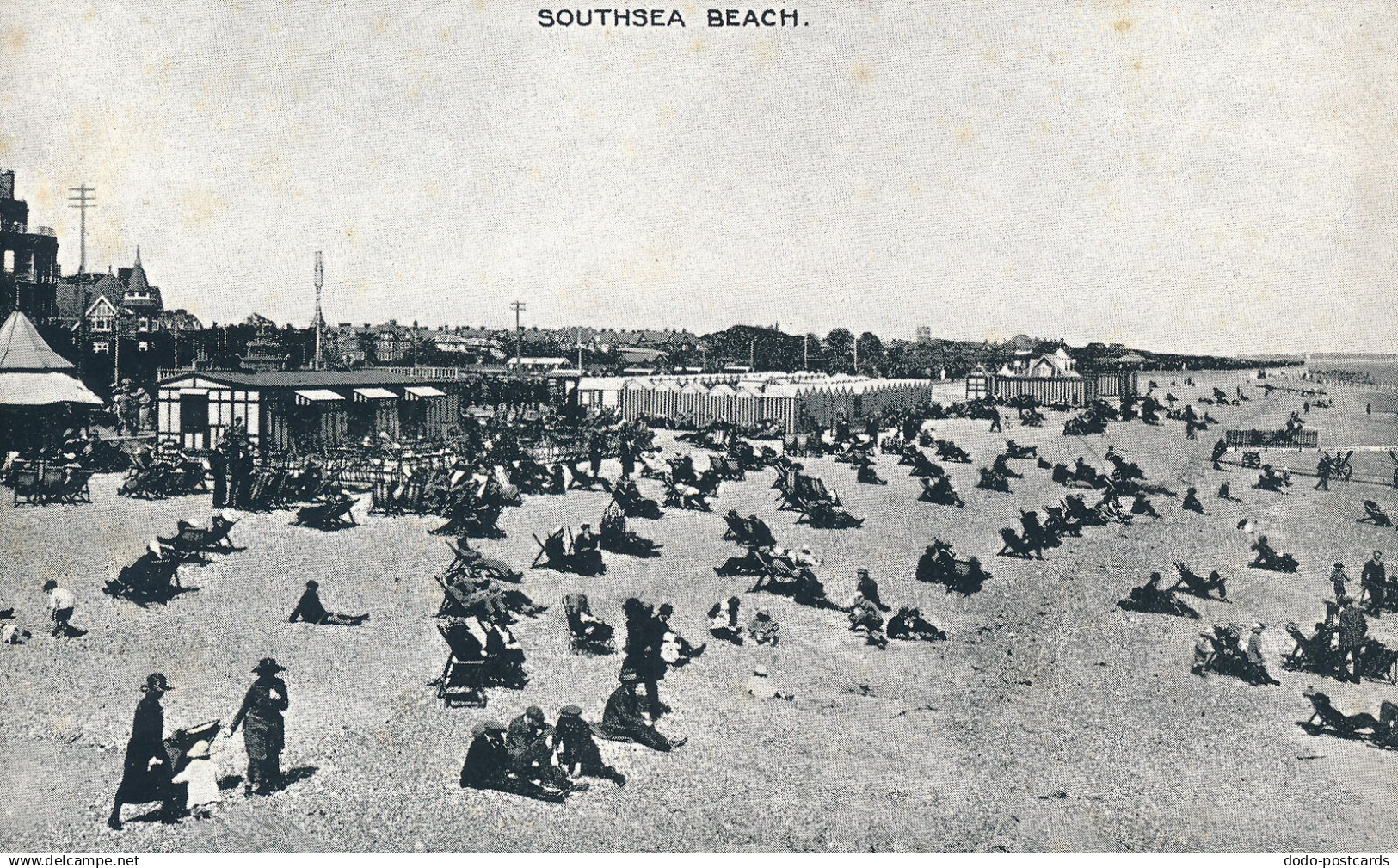 PC76264 Southsea Beach. Lightbown