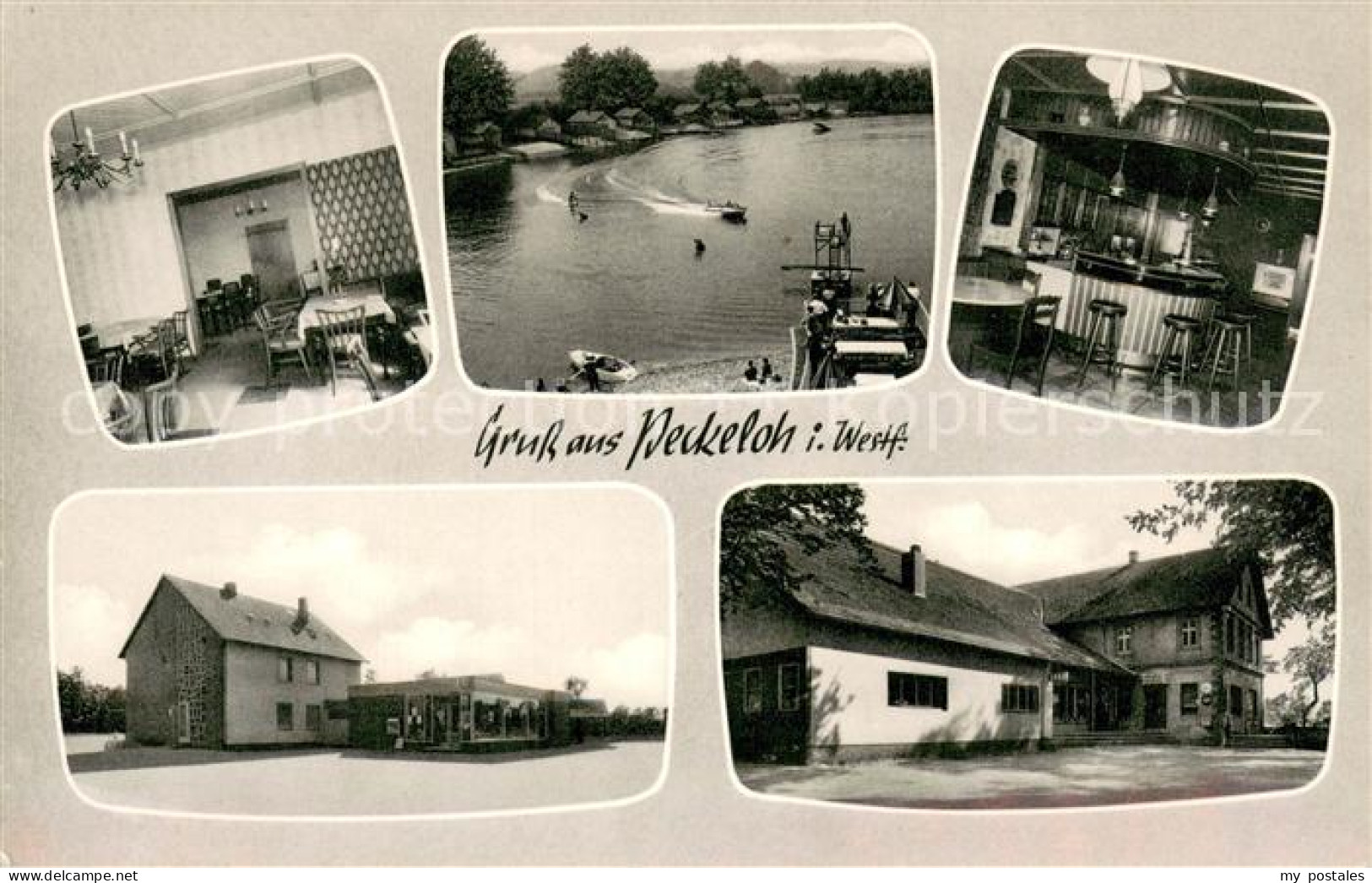 Peckeloh Gaststaette Eichenkrug und Badeanstalt