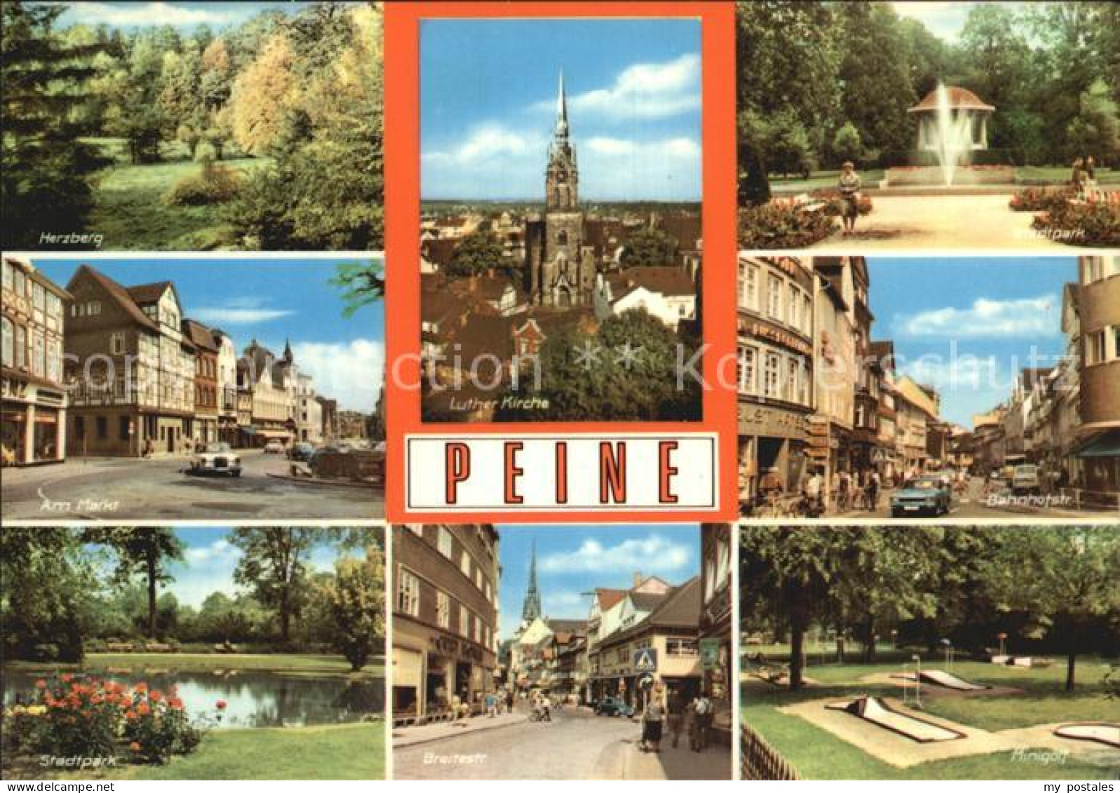 Peine Markt Herzberg Stadtpark Breitestrasse Minigolf