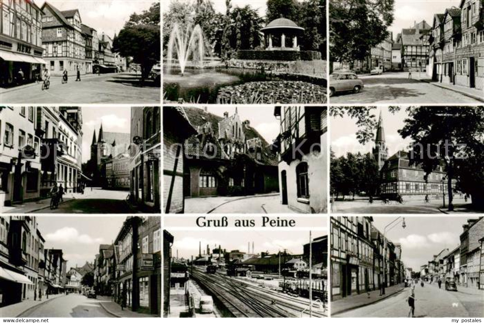 Peine Strassenpartien Sprudel Bahnhof