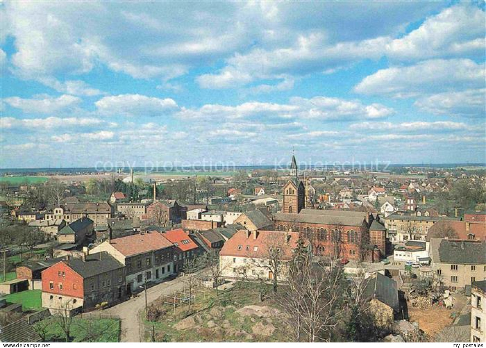Peitz Panorama Blick vom Festungsturm