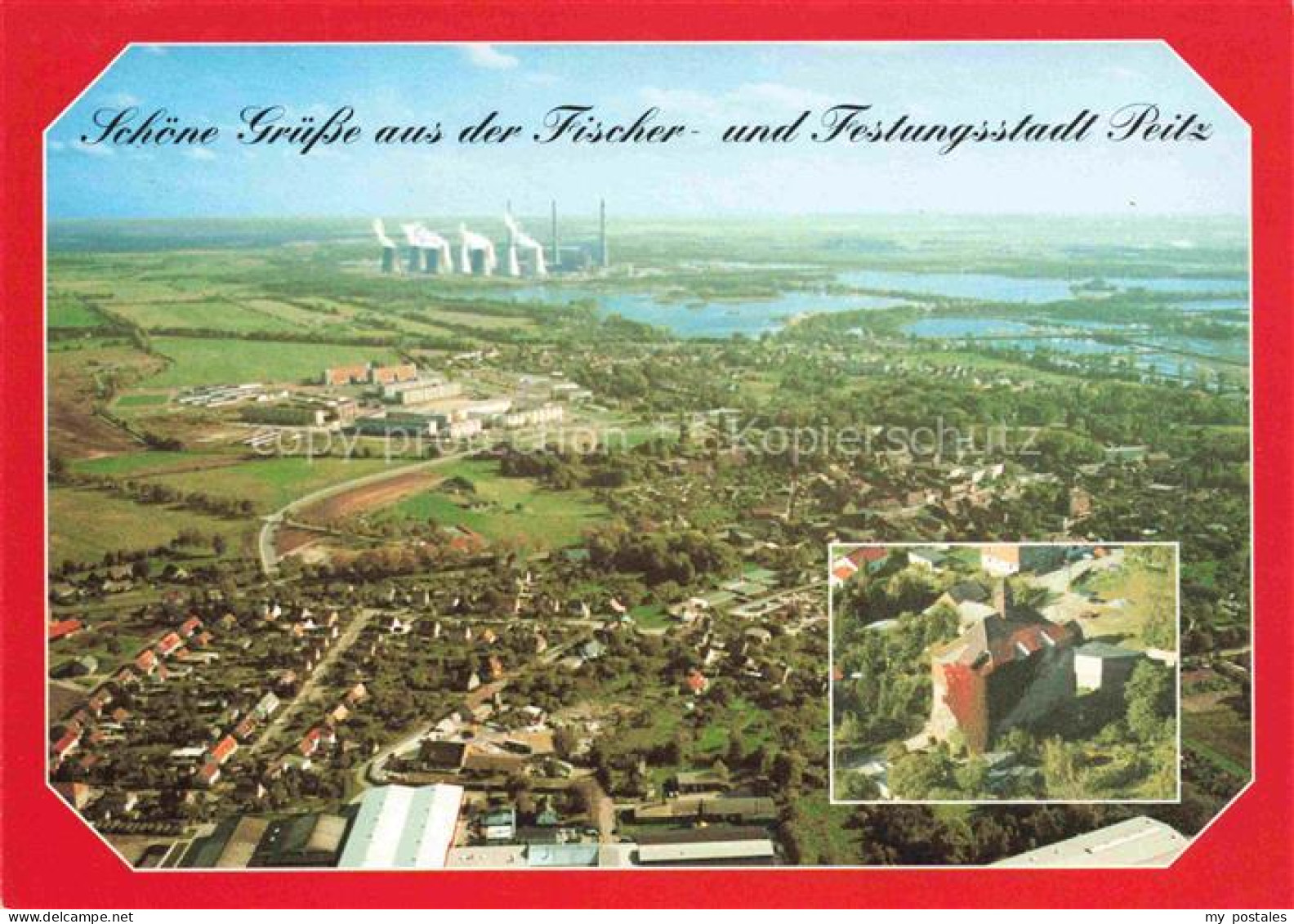 Peitz Panorama Fischer- und Festungsstadt