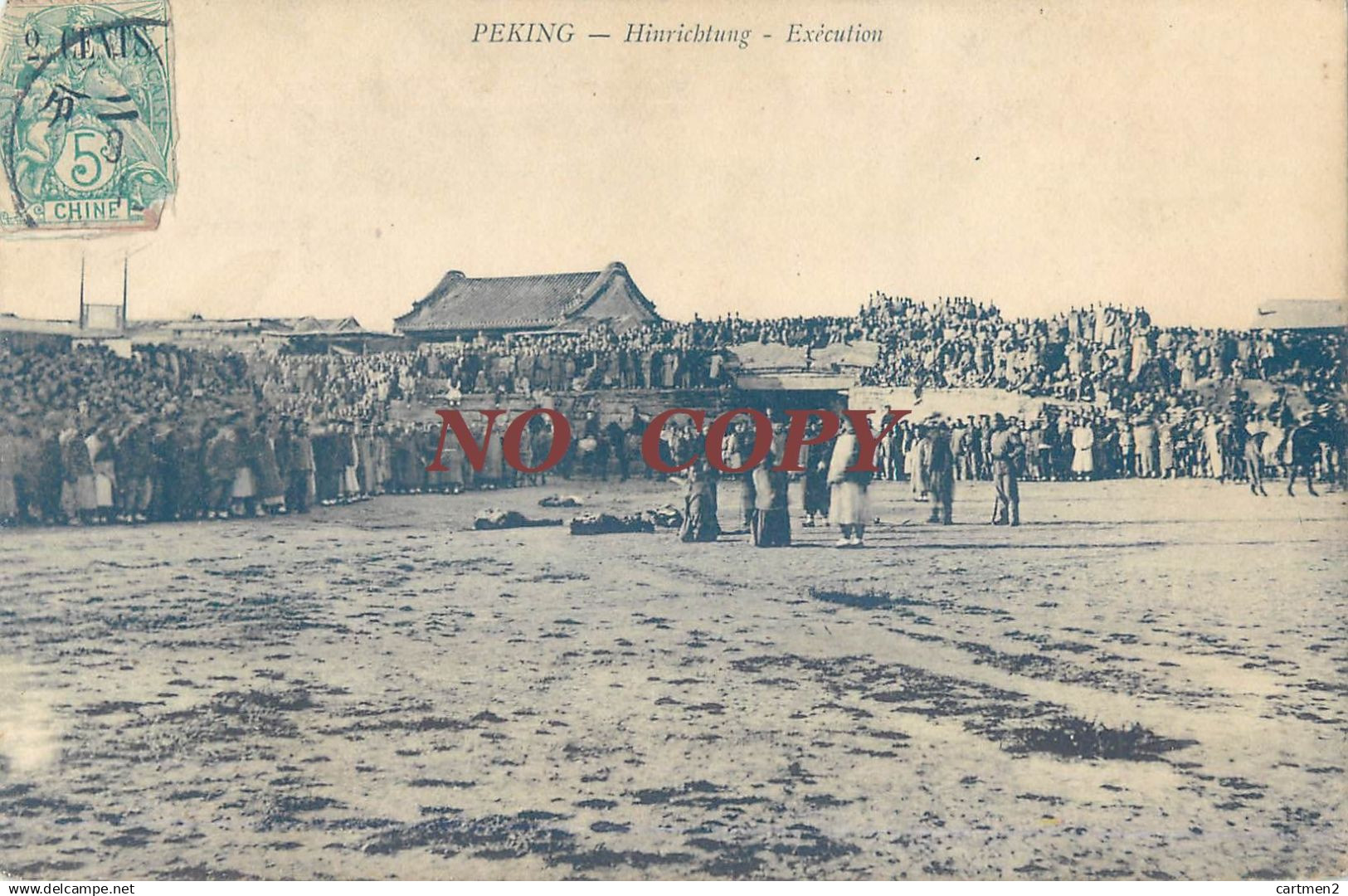 PEKIN PEKING HINRICHTUNG EXECUTION DEATH CHINE CHINA CINA