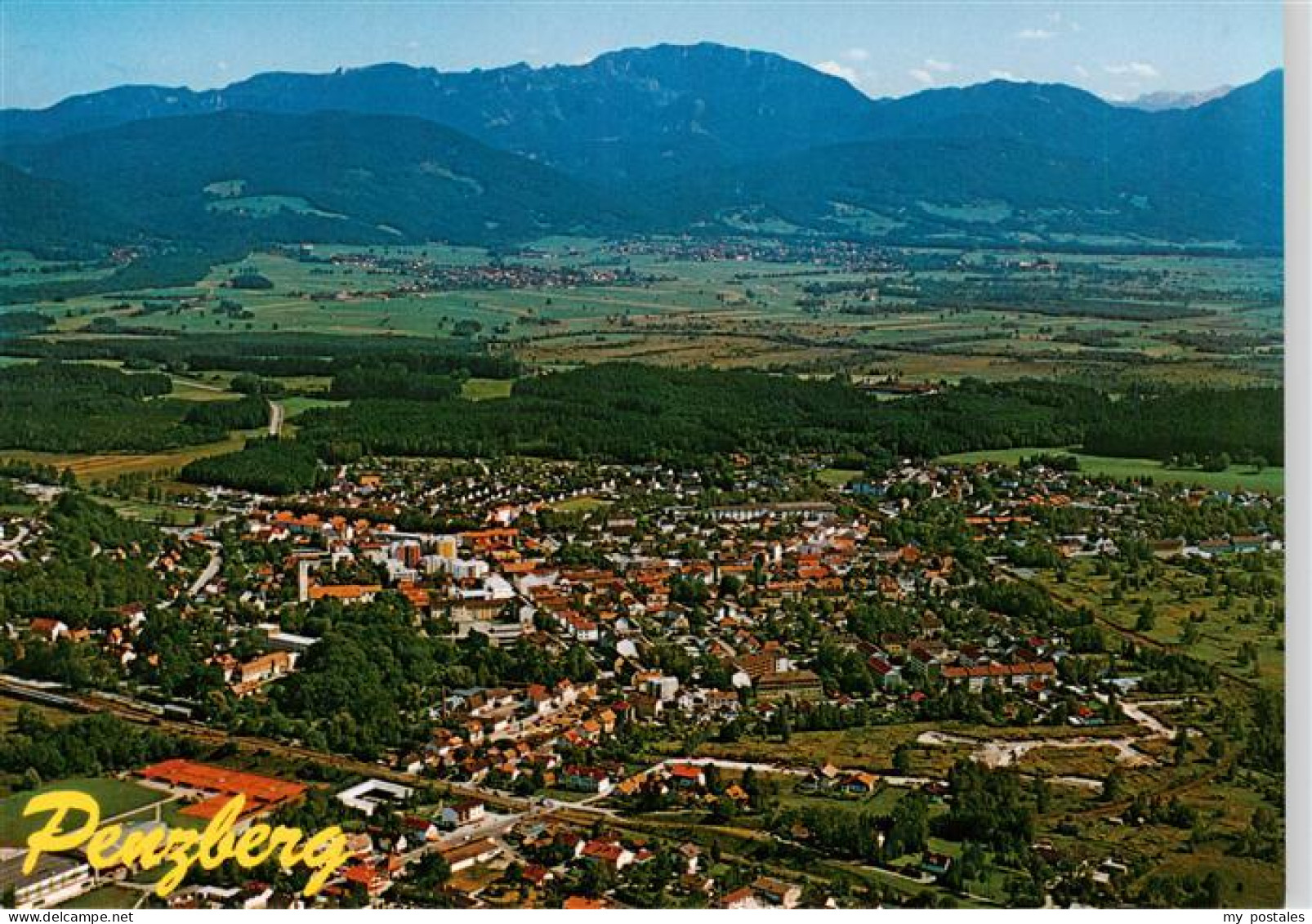 Penzberg Fliegeraufnahme
